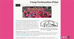 Desktop Screenshot of campexclamationpoint.org