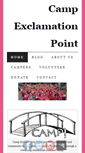 Mobile Screenshot of campexclamationpoint.org